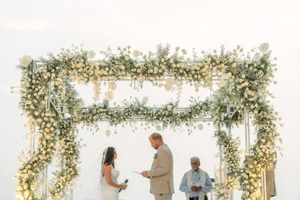 Mandap and Floral detail — Wedding decor — W GOA